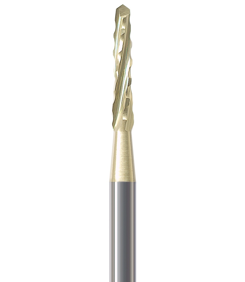 Fresa para hueso con recubrimiento de ZrN H166SC-021-HP